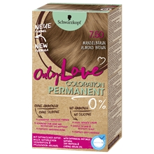 Only Love - Coloration Permanent 1 set 7.50 Almond Brown