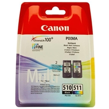 Canon PG-510 (Black) + CL-511 (Color) - 2970B010