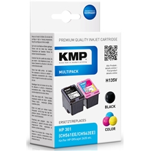 KMP H135V - HP 301 Black / Tri-Color - 1719.4850