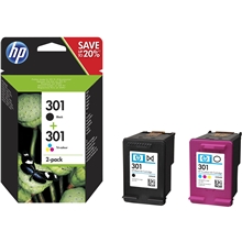 HP 301 Black / Tri-Color - N9J72AE