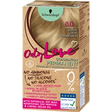 Only Love - Coloration Permanent 1 set 8.0 Light Blonde