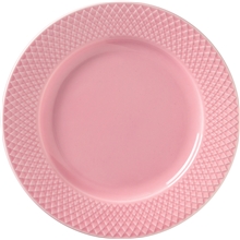 Lyngby Rhombe Lautanen Roosa 21 cm